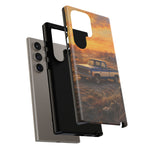 73 Chevy C10 Square body Truck Two-Tone Sunrise Tough Phone Case
