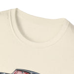 Classic 1957 Chevy Bel Air Hardtop Car Trio Illustration T-Shirt