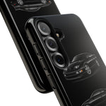 Black 300ZX Sports Car Tough Phone Case - Multi View