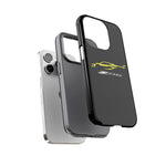 Yellow C8 Z06 Phone Case for Chevy Fans, Tough Protective Cover