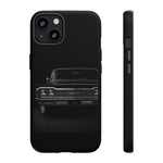 Black 1964 Impala Low-Key Tough Phone Case for Chevy Classic Car Fans