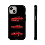 Z28 Red Triview Phone Case Classic Car Illustration
