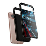 C8 Rain Tunnel Phone Case Racing Tough Case for Corvette Drivers