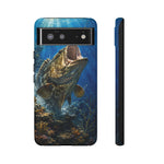 Grouper Ambush Rise Phone Case Saltwater Fishing Gift for Anglers