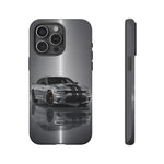 Silver Charger RT Phone Case, Classic Muscle Car Racing Stripe Cover