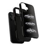 Silver Prelude Sports Coupe Tough Phone Case for JDM Fans
