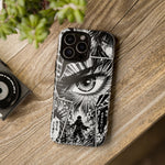 Manga Speed Lines Art Tough Phone Case