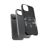 Black Sports Car Illustration 2023 Challenger SRT phone case | Car Drift Reflection