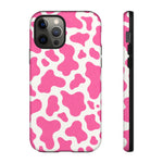 Pink Cow Print Tough Case | Phone Protective Hard cover