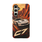 Arctic White C7 Canyon Carver Tough Phone Case