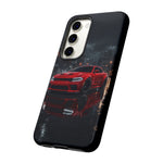 Charger Hellcat Widebody Red Rain Art Phone Case