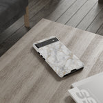 White Marble Pattern Phone Case | Tough Cover