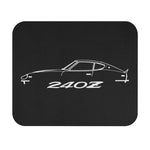 Datsun 240Z Outline Mouse Pad | Retro Sports Car Silhouette