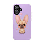 French Bulldog Bat Ears Kawaii Pet Dog Art Tough Phone Case