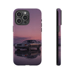 Sunset Skyline GT-R R32 phone case | car reflection, purple dusk