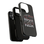 NSX Dual View Black Red JDM Sports Car Tough Phone Case Gift