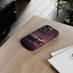 Soft White C3 Corvette Mauve Sky Phone Case