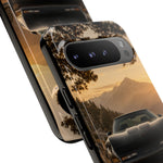 C4 ZR1 Corvette Phone Case, Black Misty Mountain Pass Cover
