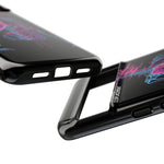 Neon Anatomical Skeleton Phone Case | Internal Displacement Art