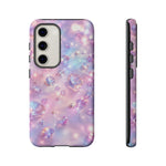 Rhinestone Sparkle Phone Case, Pastel Gradient Cover