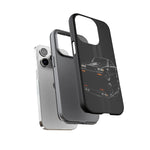 Grand National Phone Case, Black 87 Muscle Car Stripe Studio Cover