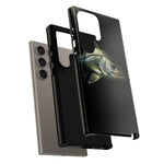 Snook Fishing Phone Case, Saltwater Portrait Black Cover, Gift