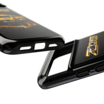 Z06 Corvette Phone Case, Yellow Neon Chrome Studio Cover