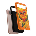 Sun Conure Kawaii Citrus Art Tough Phone Case