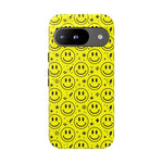 Acid Smiley Repeat Pattern Art Tough Phone Case