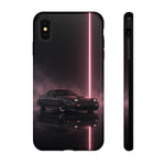 FC RX-7 Pink Neon Fog Column Tough Case