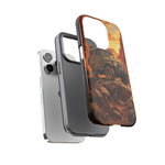 Land Cruiser FJ40 Classic 4x4 Red Rock Canyon Art Tough Phone Case