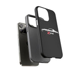 1970 Camaro Z28 White Silhouette Tough Phone Case Cover Gift
