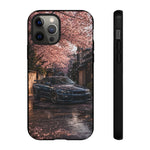 Cherry Blossom Street Scene R34 Skyline GTR Tough Case | Car Photo Cover