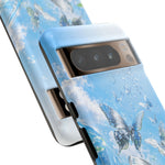 Copy of Silver Butterflies Tough Case | Blue Sky Water Droplets Phone Cover