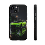 Camaro ZL1 Neon Green Muscle Car phone case | Tough Cover