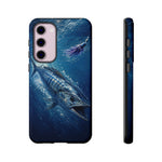 Wahoo Fish Phone Case Offshore Fishing Tough Cover Gift Art