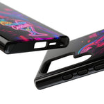 Neon Parrot Cocktails phone case | Tough Cases