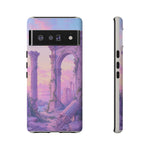 Roman Ruins Pastel Sky Vaporwave Art Tough Phone Case