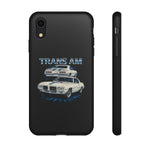 1969 Trans Am White Blue Stripe Tough Phone Case Cover Gift