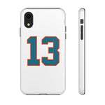 Vintage Football QB Number 13 Phone Case | Tough Cover