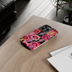 Pop Art Lips and Lightning Bolt Phone Case