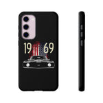 1969 Camaro SS American Flag Tough Phone Case Cover Gift Art