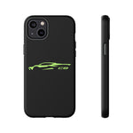 Lime Green C8 Corvette Phone Case for Chevy Fans, Tough Protective Cover