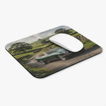 1961 E Type Mouse Pad Countryside Hills Classic Scenic Desk Mat