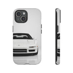 White NSX Phone Case, Retro 90s JDM Supercar Cover, Gift for Car Lovers