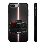 Camaro ZL1 Phone Case, Black Red Racing Stripe Studio Cover, Gift