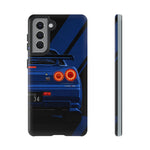 R34 Skyline Afterburner Rear GT-R Tough Phone Case for JDM Fans