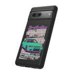 R32 Skyline GT-R Manga Style JDM Tough Phone Case Cover Gift