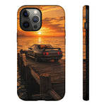 Sunset Skyline R32 on Pier phone case | Tough Covers