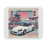 S2000 Mouse Pad JDM Drift Car Japanese Cherry Blossom Retro Desk Mat